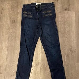 Skinny high rise Abercrombie jeans
